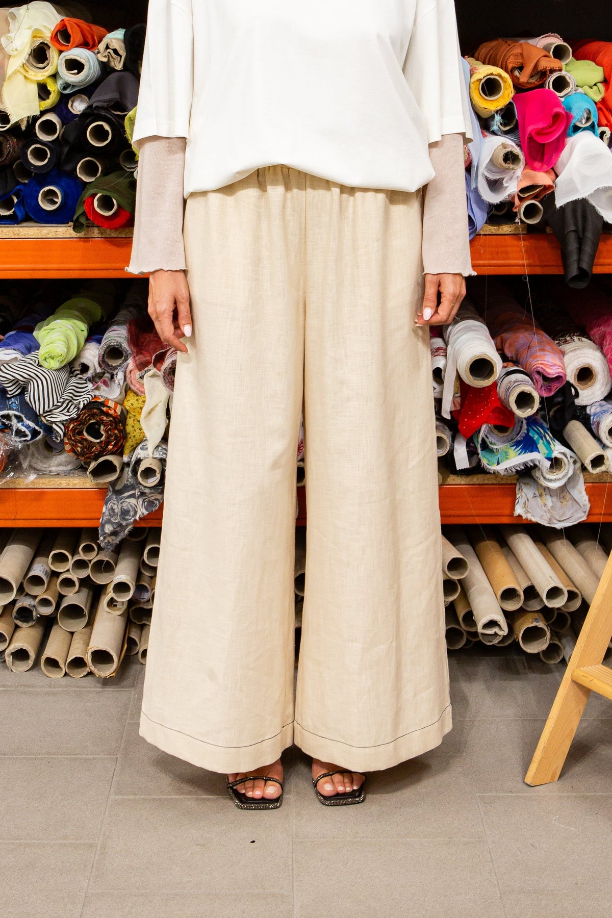LE PANTALON CRÈME
